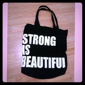 Strong Is Beautiful Gym Tote